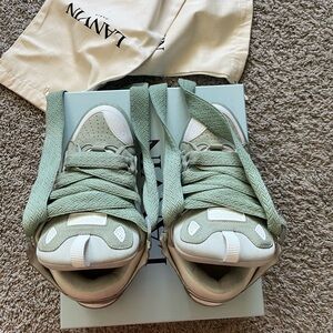 Lanvin curb sneaker